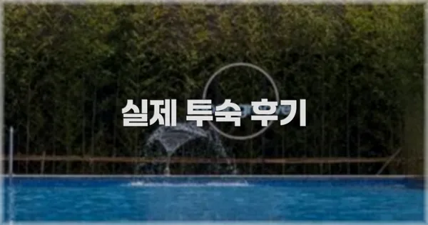 💬 실제 투숙 후기